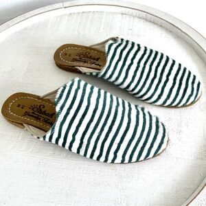 SABAH Cassis Babas Leather Mules - W41 -  9-9 1/2